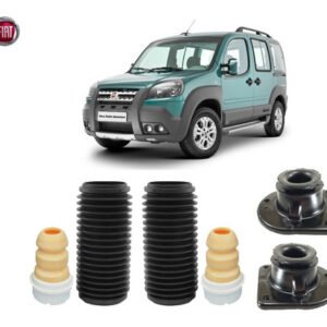 2 Kit Coxim Amortecedor Dianteiro Doblo 2013 2014 2015 2016