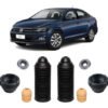 2 Kit Batente Suspensão Dianteira Vw Virtus 2018 2019 2020