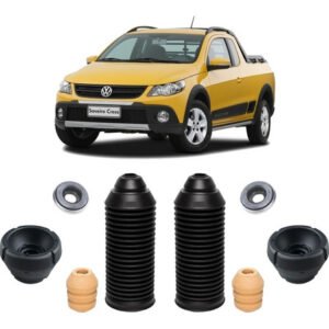 2 Kit Batente Suspensão Dianteira Saveiro 2015 2016 2017 18