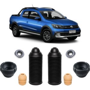 2 Kit Batente Suspensão Dianteira Saveiro Cross 2009 A 2020