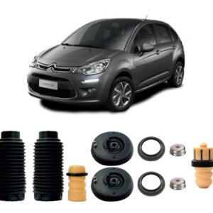 4 Kit Amortecedor Dianteiro Traseiro Citroen C3 2017 2018 19