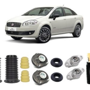 Kit Batente Completo Dianteiro Traseiro Linea 2011 2012 2013