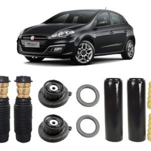 Kit Batente Suspensão Dianteira Traseira Bravo 2014 2015 16