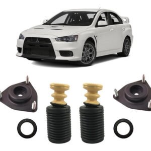 Par Kit Batente Coxim Dianteiro Lancer 2012 2013 2014 2015