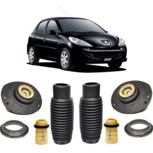 Kit Batente Suspensão Dianteira Peugeot 207 1.0 2014 2015