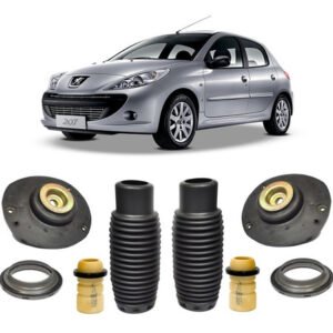 2 Kit Coxim Dianteiro Peugeot 207 1.4 1.6 2013 2014 2015