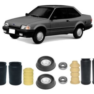 4 Kit Coxim Batente Dianteiro Traseiro Verona 1990 1991 1992