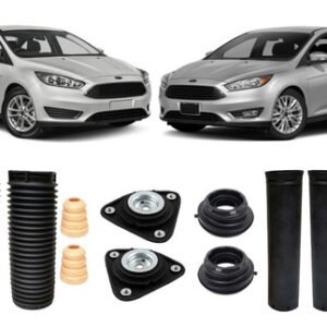 4 Kit Coxim Batente Dianteiro Traseiro Focus 2017 2018 2019