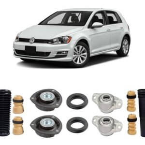 4 Kits Batente Dianteiro + Traseiro Golf Tsi 2017 2018 2019