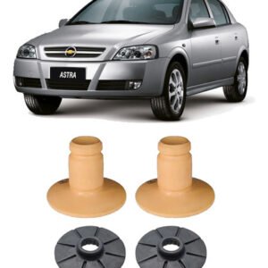 2 Batente Mola + Calço Inferior Traseiro Astra 2002 2003 04
